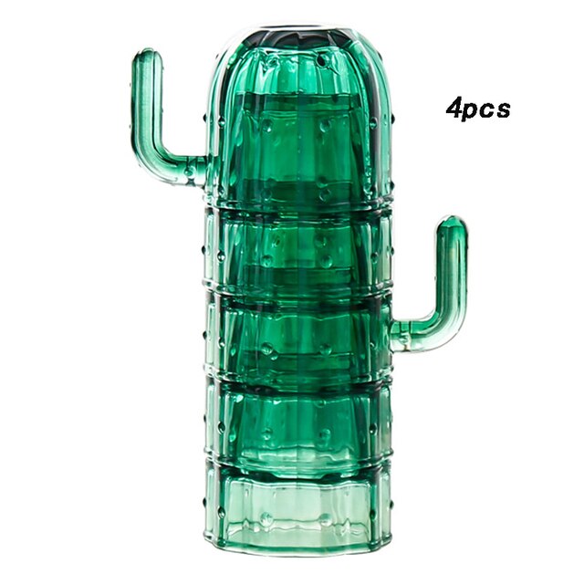 Cactus Stackable Glass Set