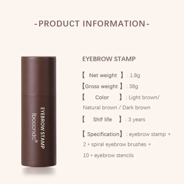 One Step Eyebrow Makeup Kit