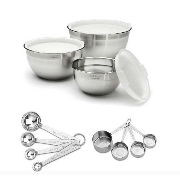 Stainless Steel Mixing Bowl Set 3 Pieces