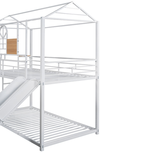 Twin Over Twin Metal Bunk Bed